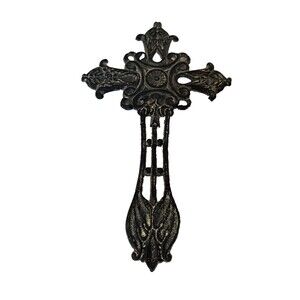 Wall Hanging Cross 11 by‎ 6.5 inches in good preowned condition..